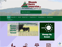 Tablet Screenshot of missoulaelectric.com
